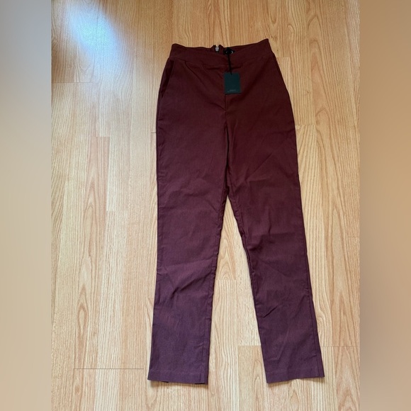SOLD NEW NBD Denzel Pants in Chocolate Brown Size Small - Picture 2 of 6